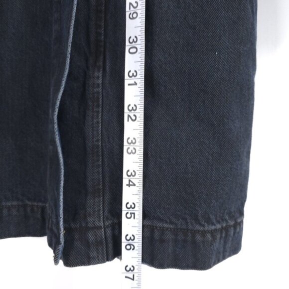 Etica Anthropologie The Mira‎ Denim Wrap Mini Dress Volume Sleeves Size SMALL - Picture 11 of 16